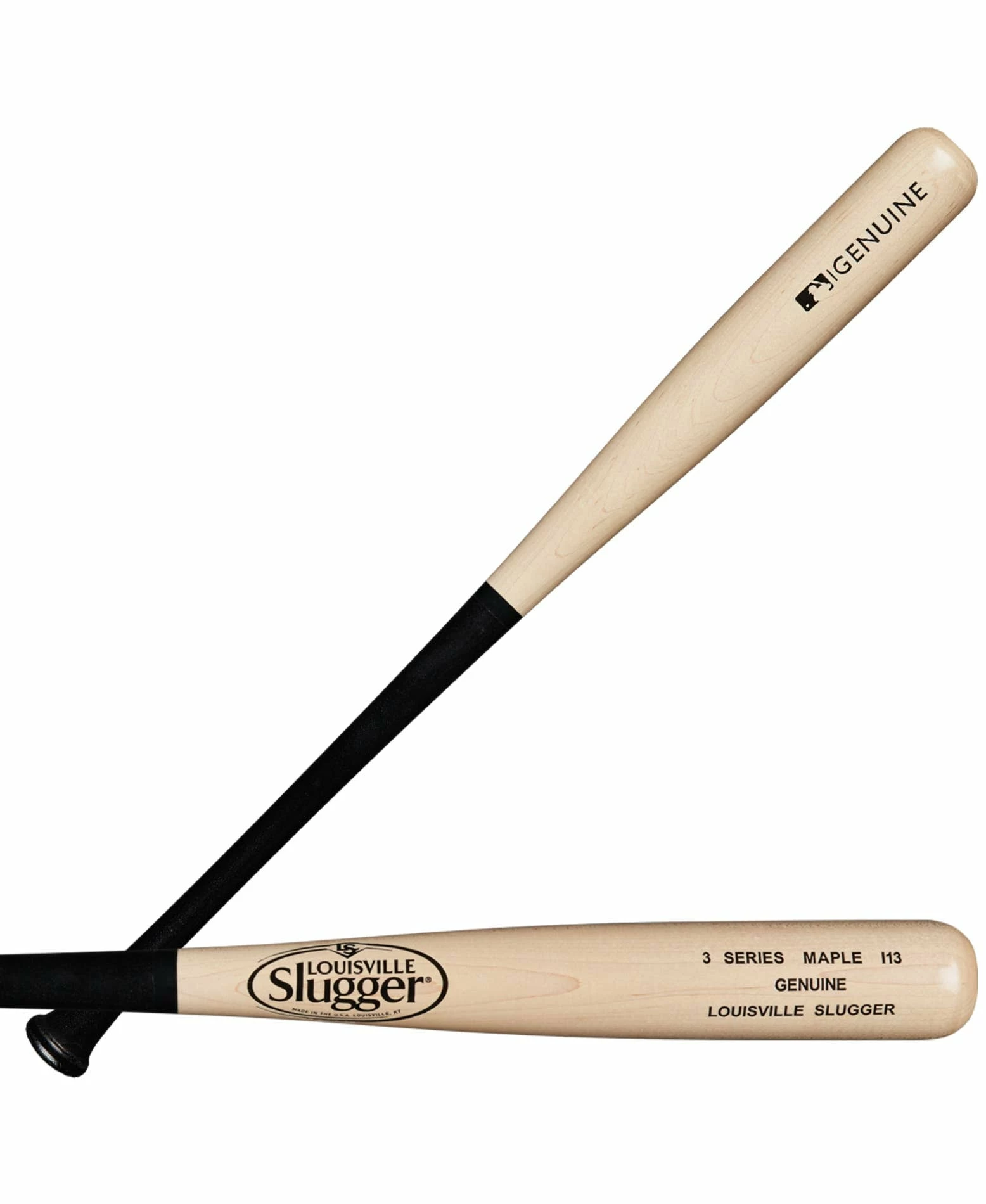 Louisville Slugger Genuine Maple Series 3 I13 Baseball Bat 1 Louisville Slugger Genuine Maple Series 3 I13 Baseball Bat