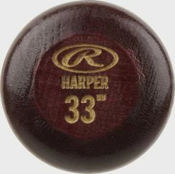 Rawlings Bryce Harper Pro Label Maple Baseball Bat (2022) 8 Rawlings Bryce Harper Pro Label Maple Baseball Bat (2022) -Outlet BASEBALL Store BH3PL 32
