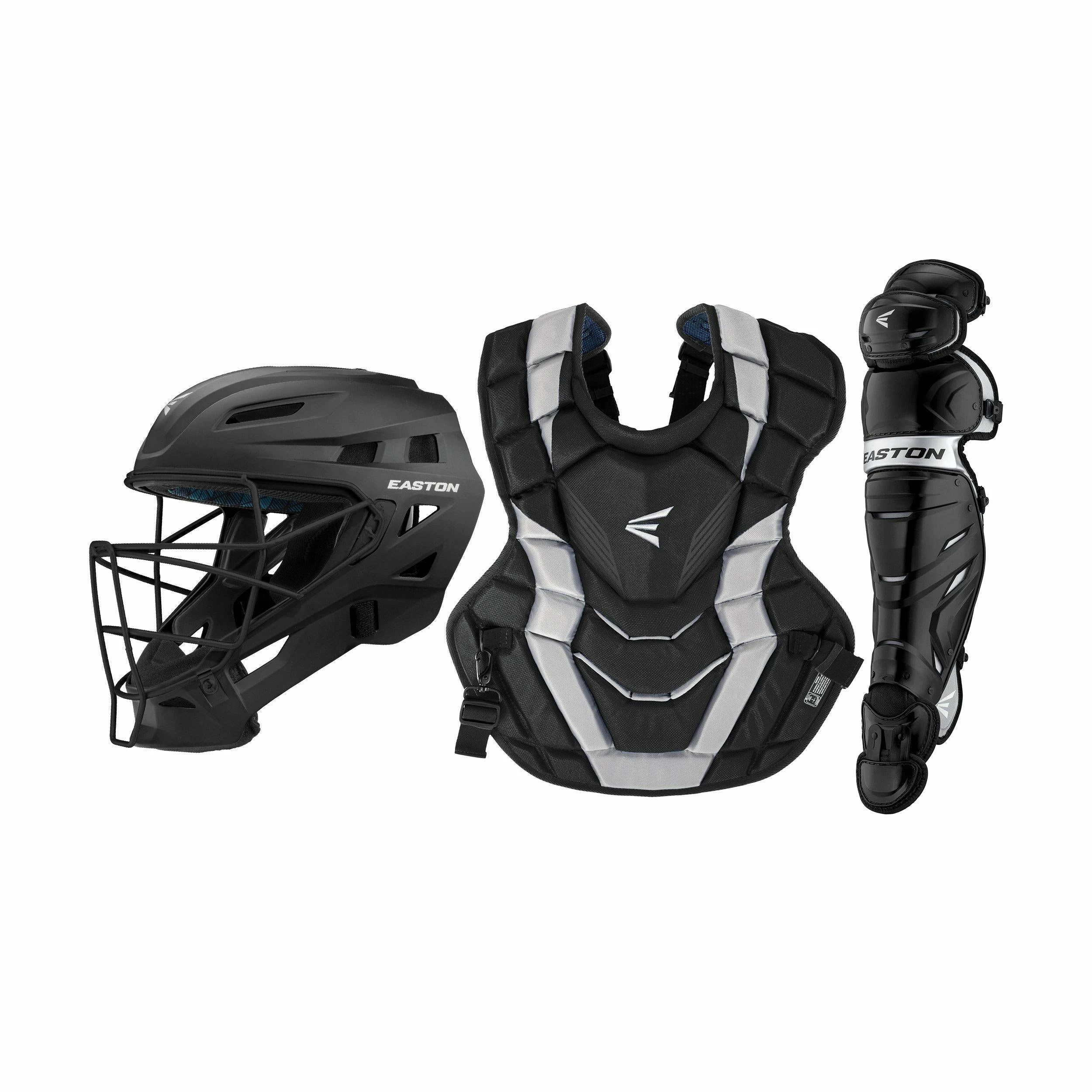 Easton Australia EASTON ELITE X CATCHERS SET BLACK SILVER 1 Easton Australia EASTON ELITE X CATCHERS SET BLACK SILVER