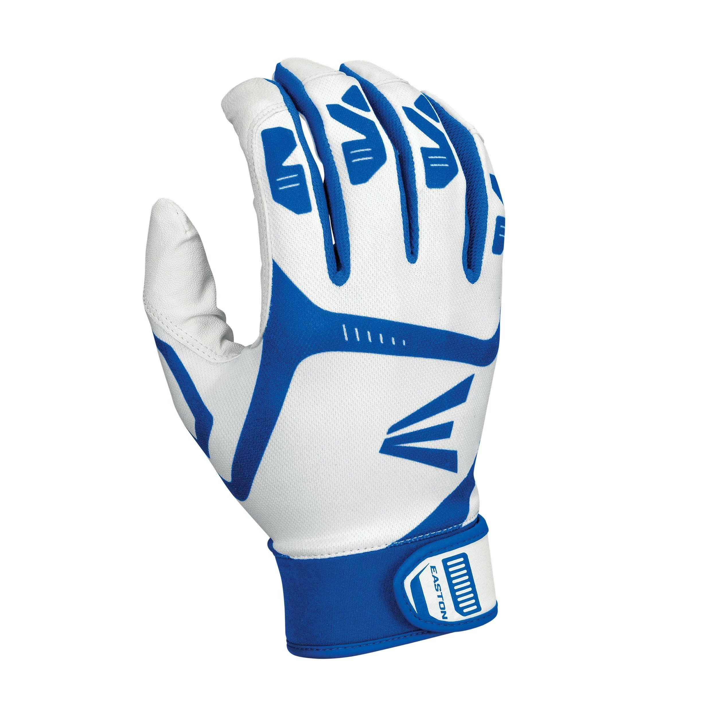 Easton Australia EASTON GAMETIME BATTING GLOVE WHITE ROYAL 1 Easton Australia EASTON GAMETIME BATTING GLOVE WHITE ROYAL