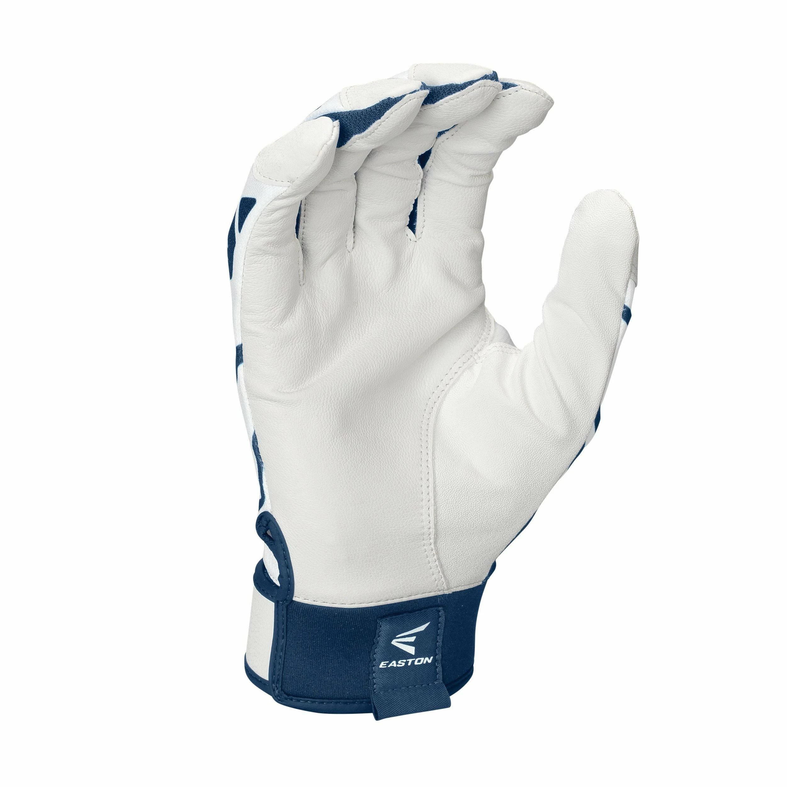Easton Australia EASTON GAMETIME BATTING GLOVE WHITE NAVY 2 Easton Australia EASTON GAMETIME BATTING GLOVE WHITE NAVY - Image 2