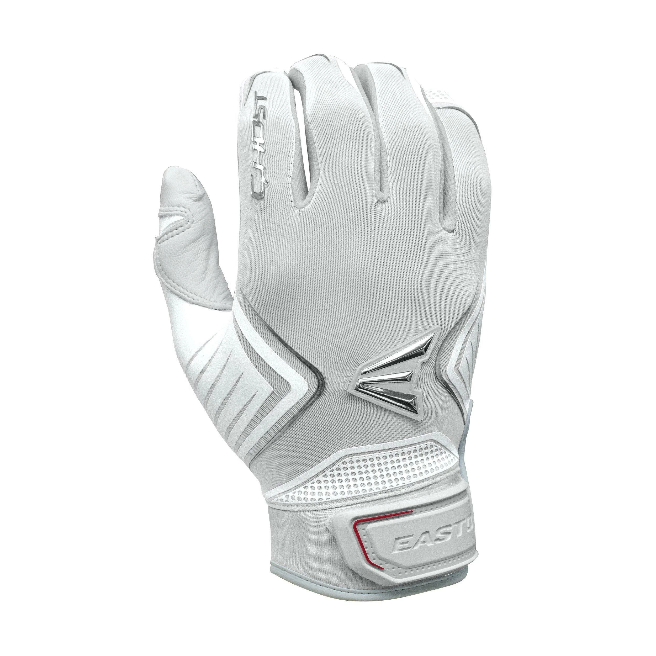 Easton Australia EASTON GHOST FASTPITCH BATTING GLOVES WHITE 1 Easton Australia EASTON GHOST FASTPITCH BATTING GLOVES WHITE