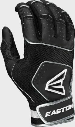 Easton Australia ADULT WALK-OFF NX BATTING GLOVES BLACK