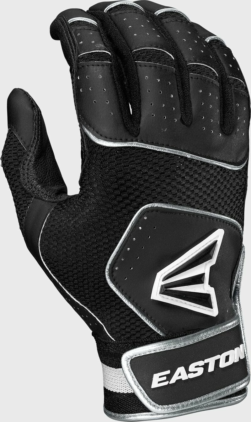 Easton Australia ADULT WALK-OFF NX BATTING GLOVES BLACK 1 Easton Australia ADULT WALK-OFF NX BATTING GLOVES BLACK