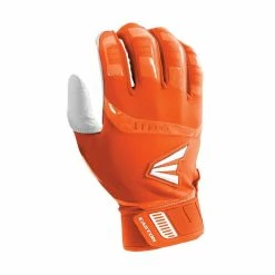 Easton Australia EASTON WALK OFF BATTING GLOVE WHITE ORANGE