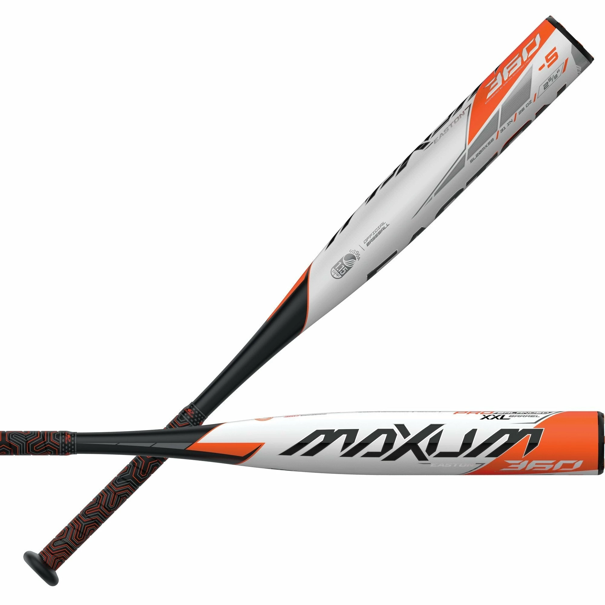 Easton Maxum 360 USSSA -5 Baseball Bat 2 Easton Maxum 360 USSSA -5 Baseball Bat - Image 2