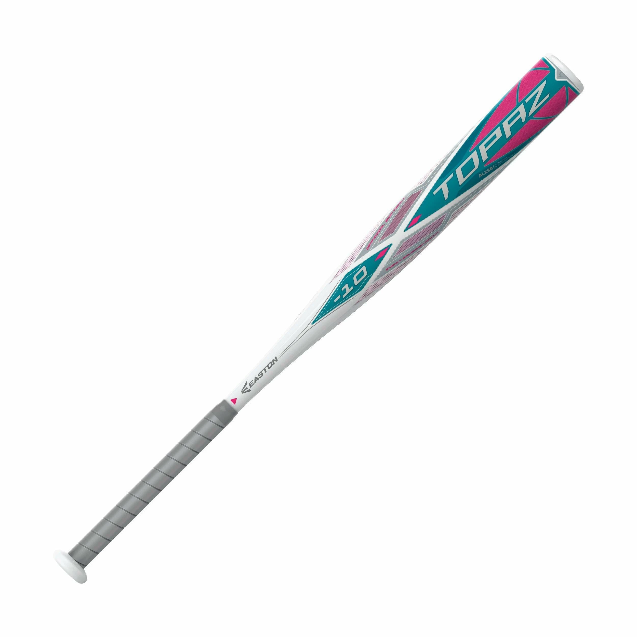 Easton Topaz Gem Series Alloy -10 Softball Bat 1 Easton Topaz Gem Series Alloy -10 Softball Bat